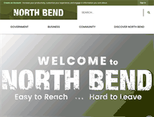 Tablet Screenshot of northbendwa.gov